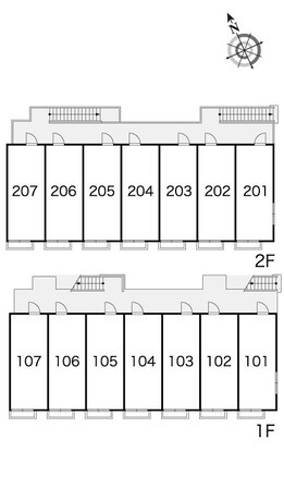 レオパレスリバーサイド染地の物件内観写真